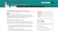 Desktop Screenshot of canisbonus.com