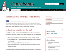 Tablet Screenshot of canisbonus.com